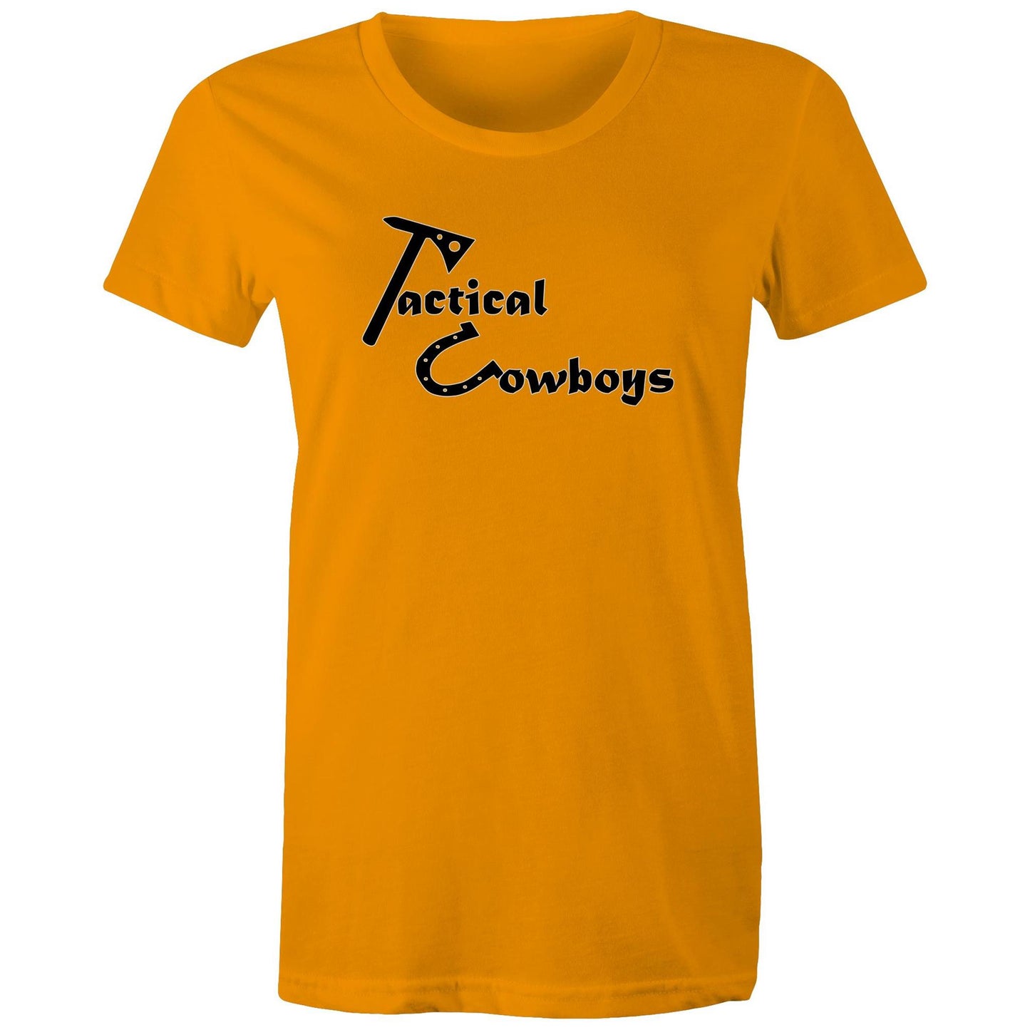 Tactical Cowboys - Women's Maple Tee