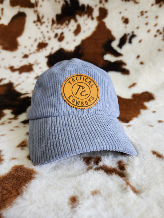 Light Blue Corduroy Cap