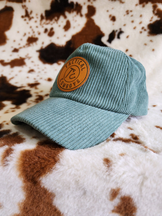 Light Green Corduroy Cap