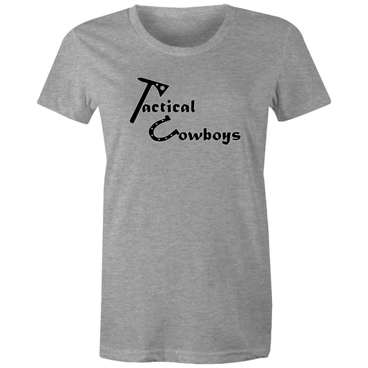 Tactical Cowboys - Women's Maple Tee