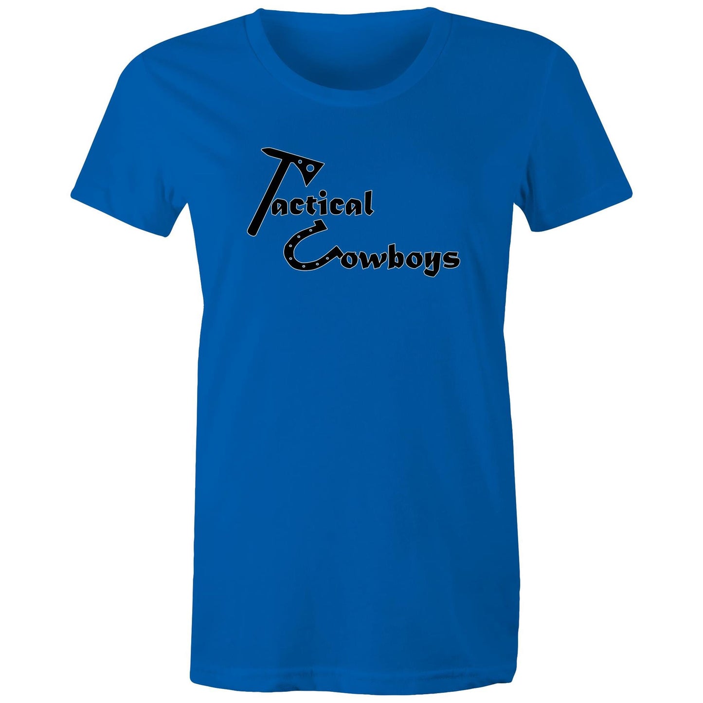 Tactical Cowboys - Women's Maple Tee