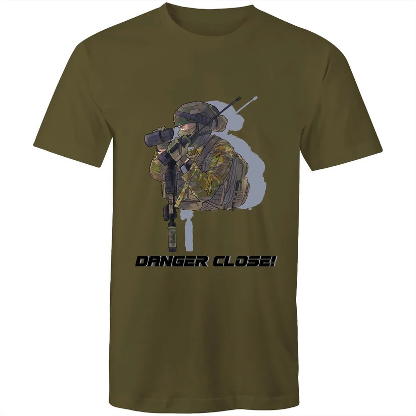 Danger Close Full Colour - Unisex T-Shirt