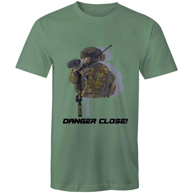 Danger Close Full Colour - Unisex T-Shirt