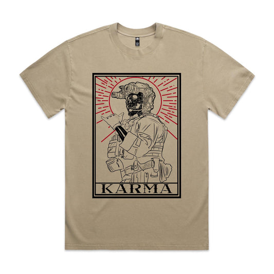 Karma - Heavy Faded Tee