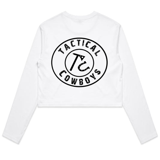 Women's Long Sleeve Crop T-Shirt