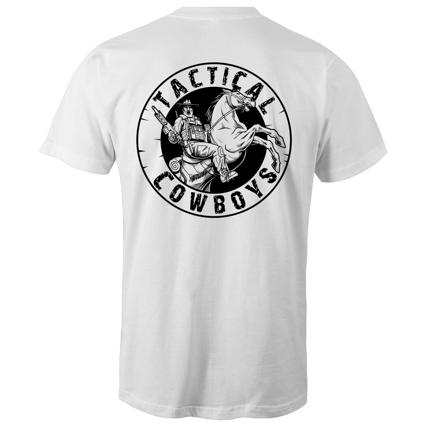 Tac Cowboys- Mens T-Shirt