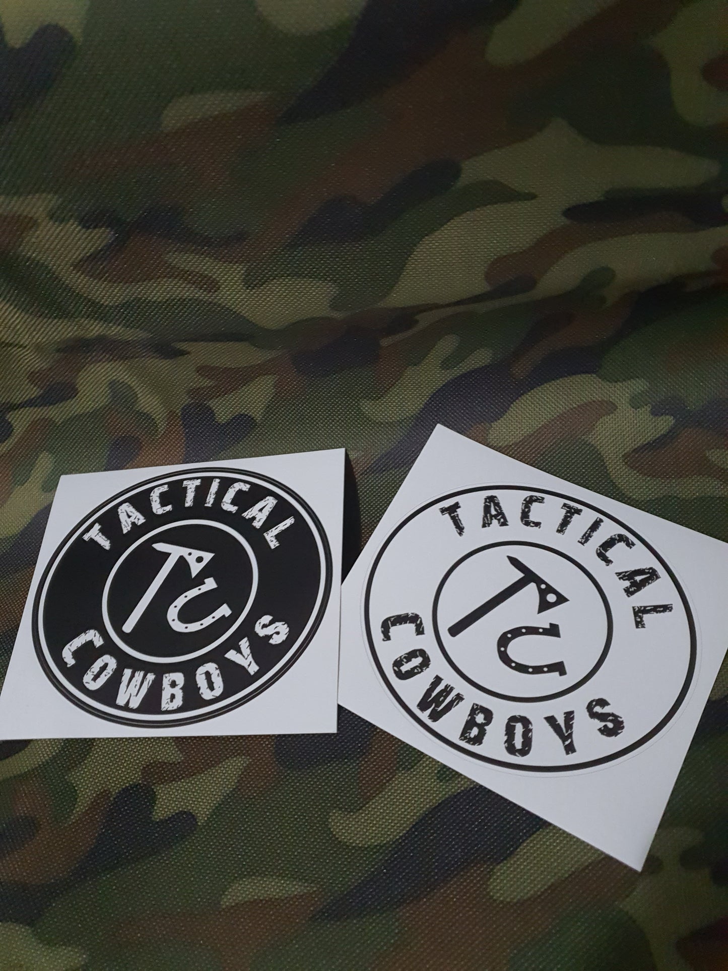 Tactical Cowboys Sticker 100mm x 100mm
