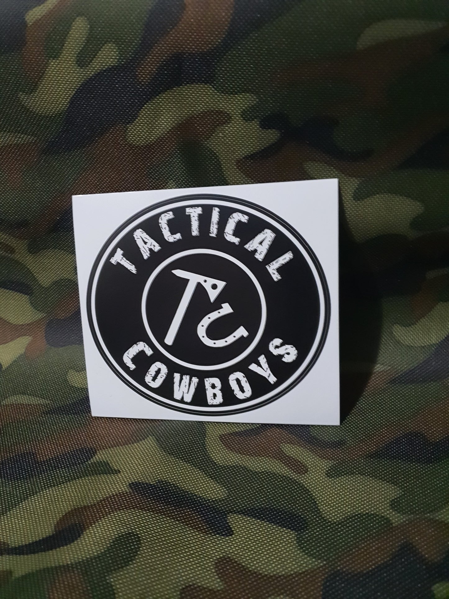 Tactical Cowboys Sticker 100mm x 100mm