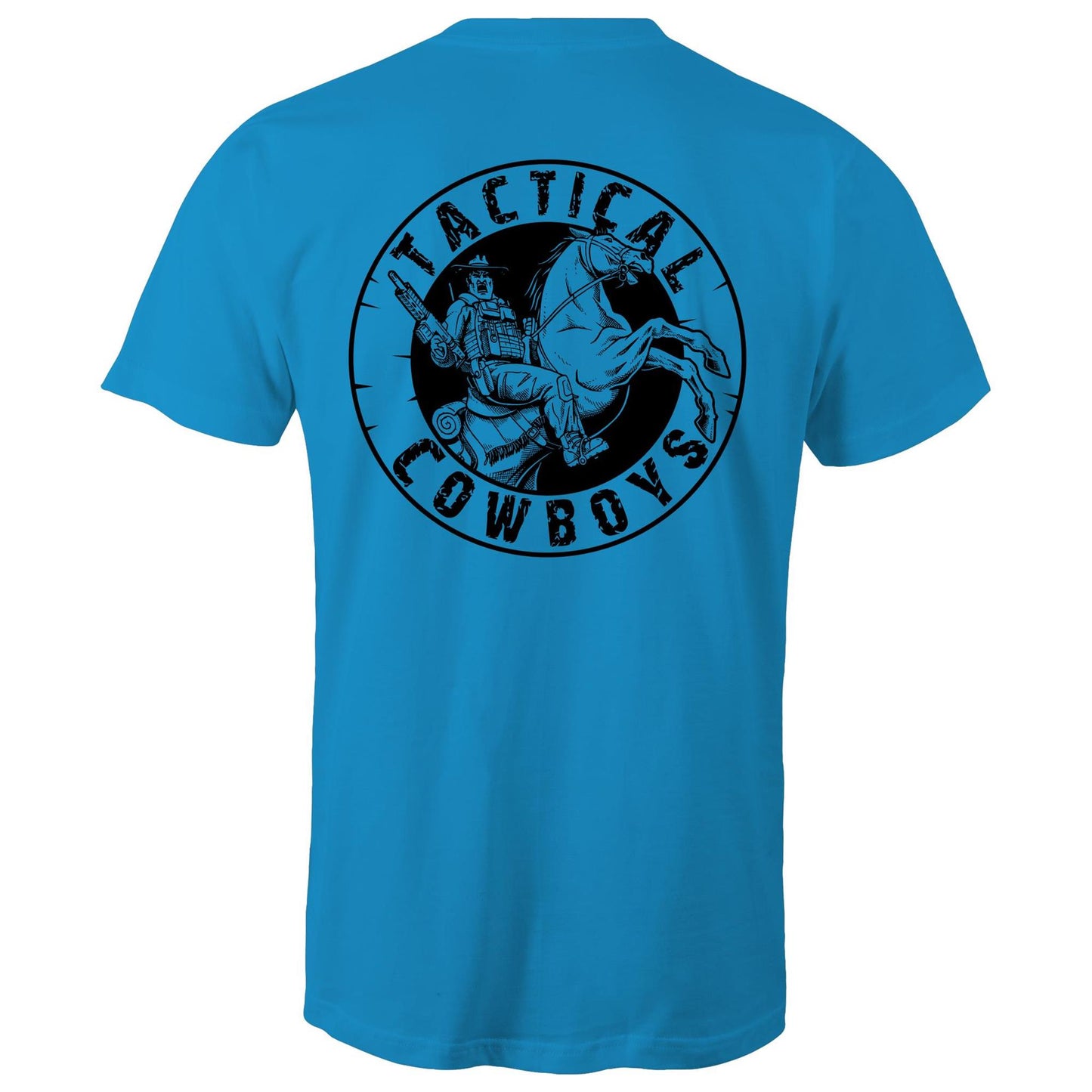 Tac Cowboys- Mens T-Shirt