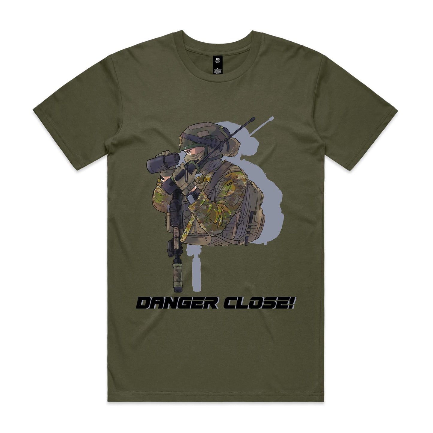 Danger Close Full Colour - Unisex T-Shirt