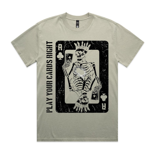 Play Your Cards Right - Heavy Faded Tee