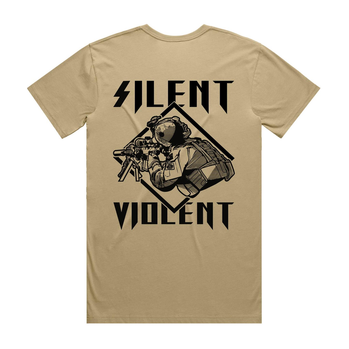 RSS Silent/Violent T-Shirt (Undershirt)
