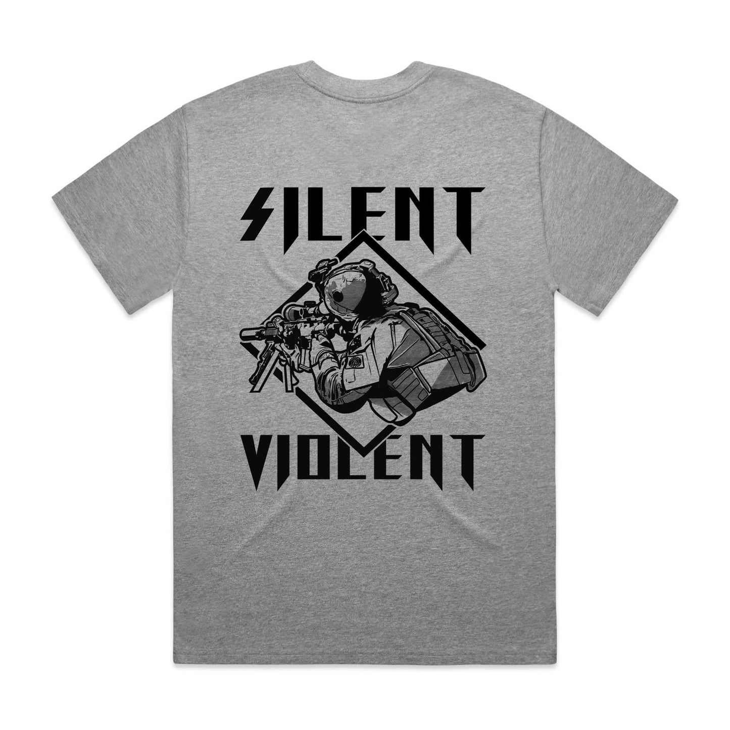 RSS Silent/Violent T - Shirt Unisex Heavy Tee