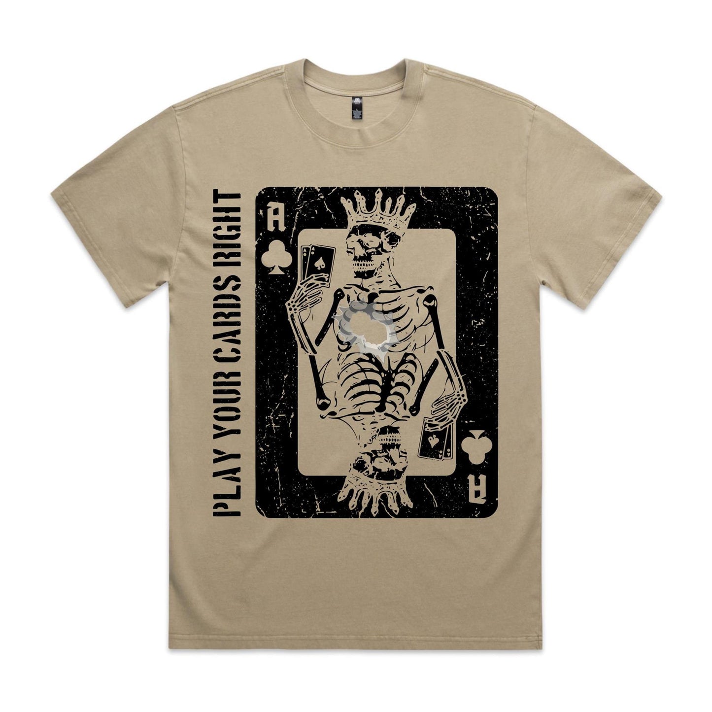 Play Your Cards Right - Heavy Faded Tee