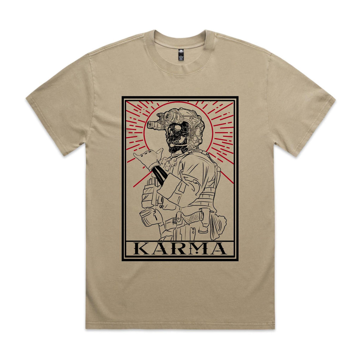 Karma - Heavy Faded Tee