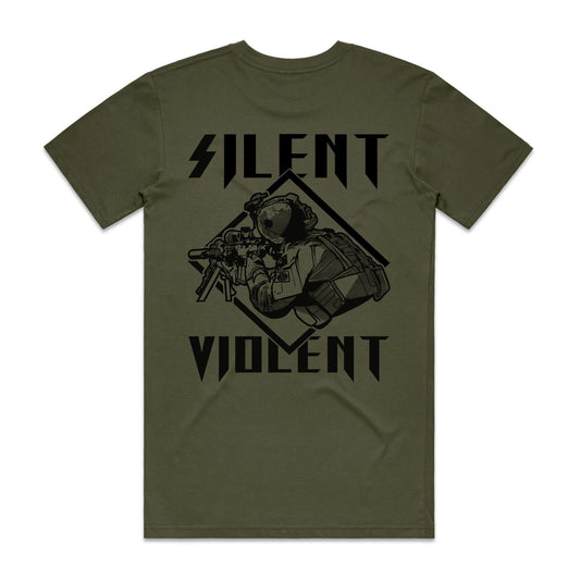 RSS Silent/Violent T-Shirt (Undershirt)