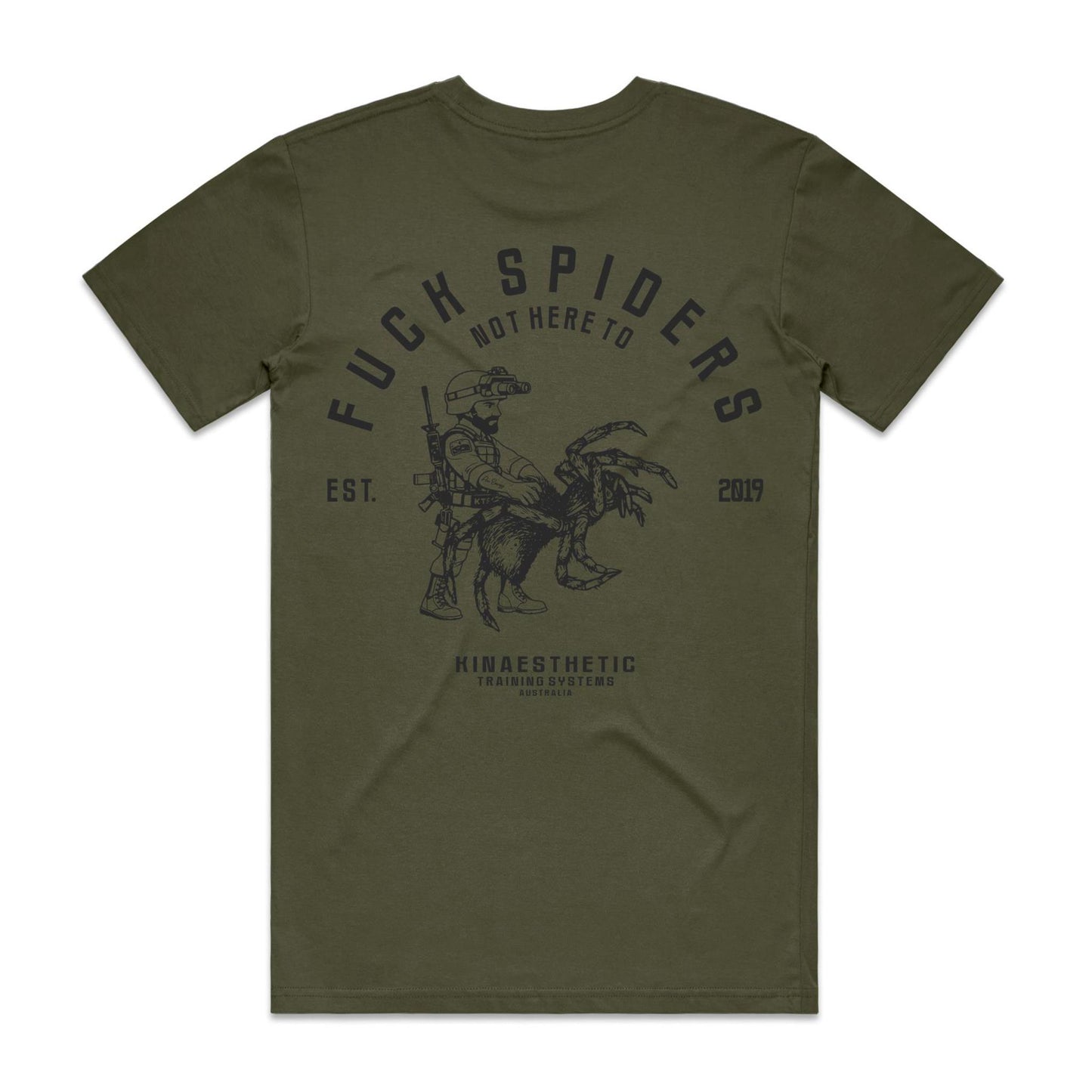 Not Here to F#@k spiders Undershirt