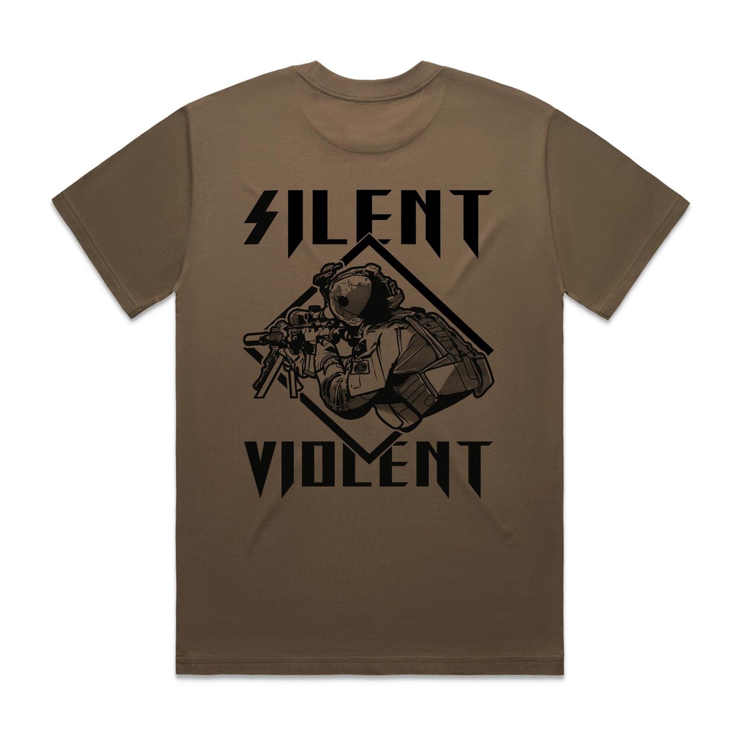 RSS Silent/Violent T - Shirt Unisex Heavy Tee